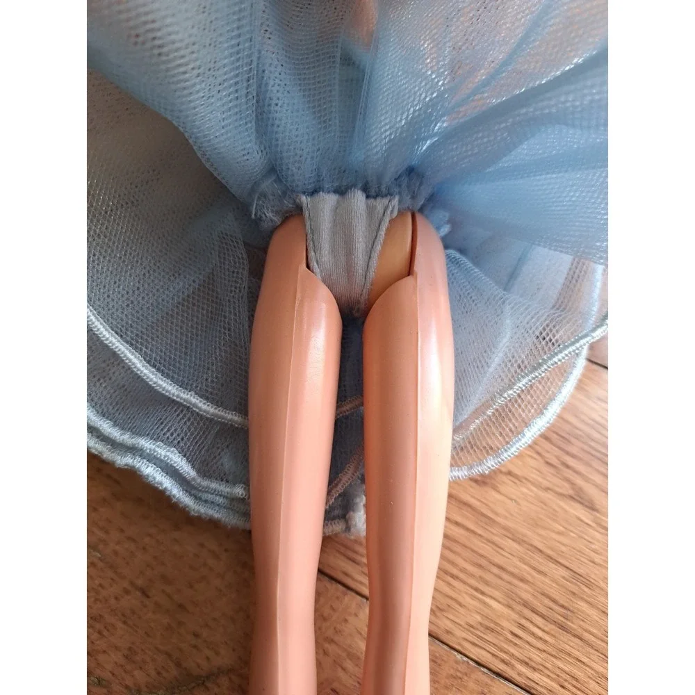 Mattel Inc. Barbie Girl Doll Blue Dress White Boots 1966 Made  Phillipines VTG